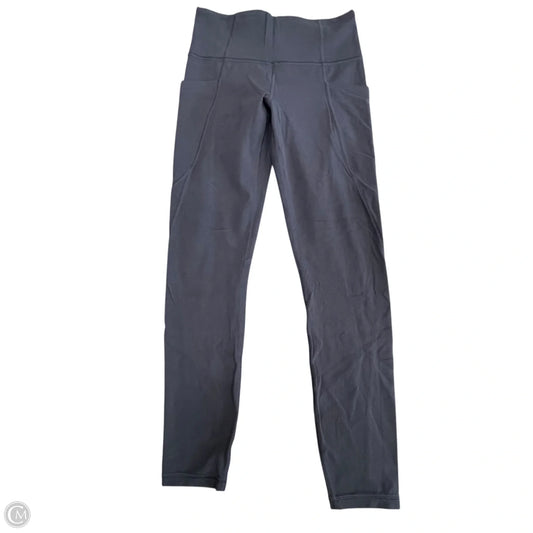 Athletic Leggings By Athleta In Navy, Size: Xs