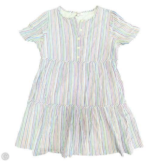 Dress Casual Short By Madewell In Striped Pattern, Size: S