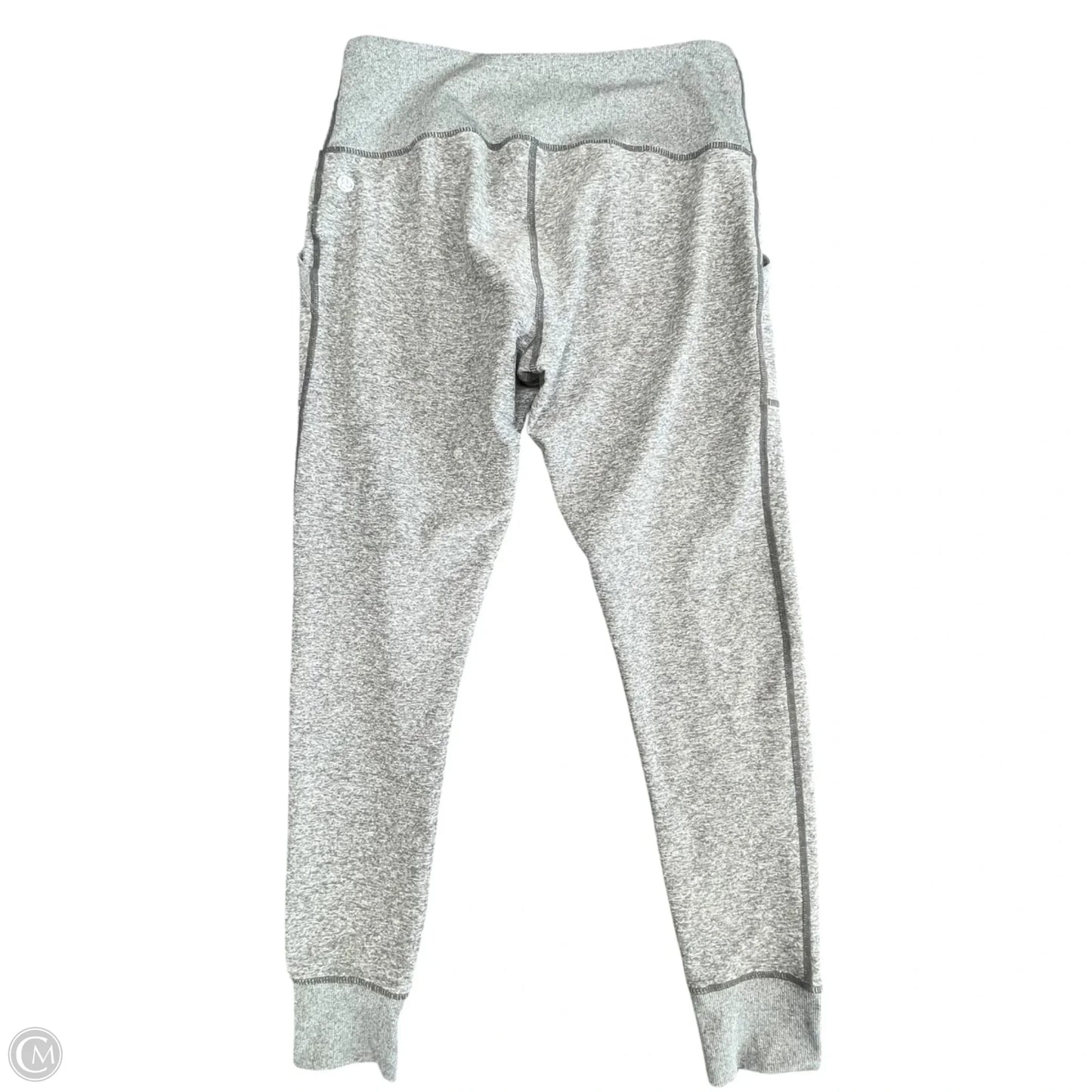 Athletic Leggings By Zella In Grey, Size: M