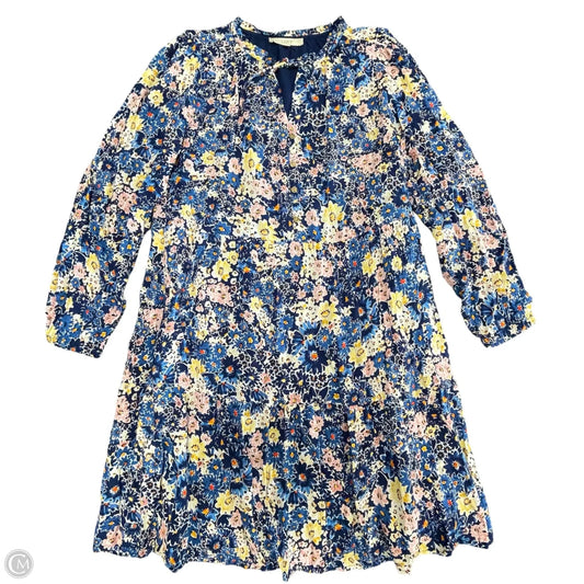 Dress Casual Short By Loft In Floral Print, Size: M