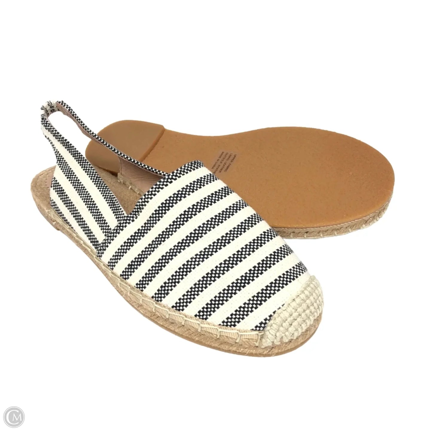 Shoes Flats By J. Jill In Striped Pattern, Size: 9.5