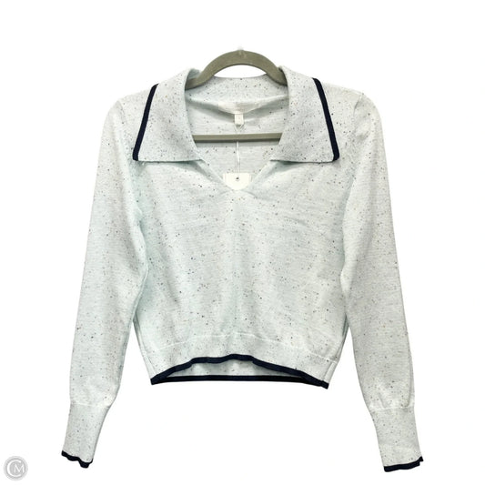 Top Long Sleeve By Adyson Parker In Aqua, Size: S