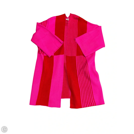 Cardigan By Jodifl In Pink & Red, Size: S