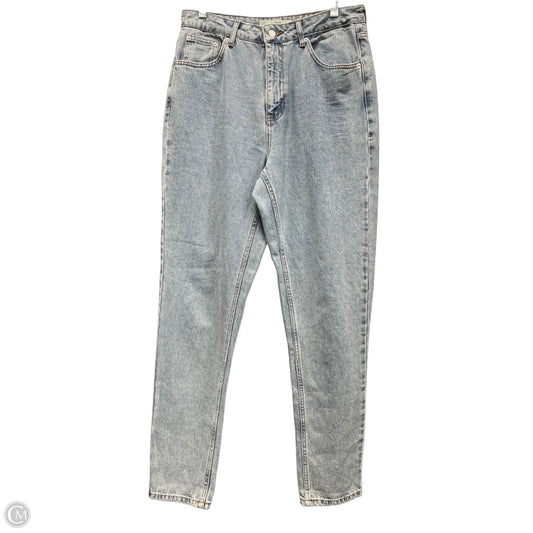 Jeans Boyfriend By Top Moda In Blue Denim, Size: 14