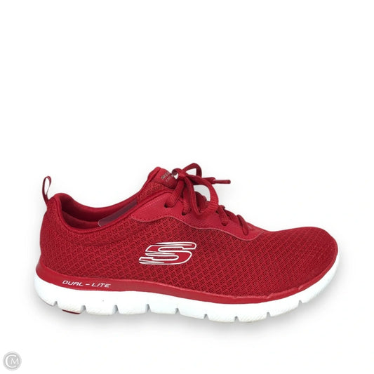 Shoes Sneakers By Skechers In Red, Size: 6.5