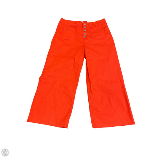 Jeans Cropped By Cato In Red Denim, Size: 14