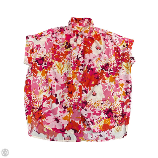 Top Short Sleeve By Jodifl In Pink & Red, Size: M