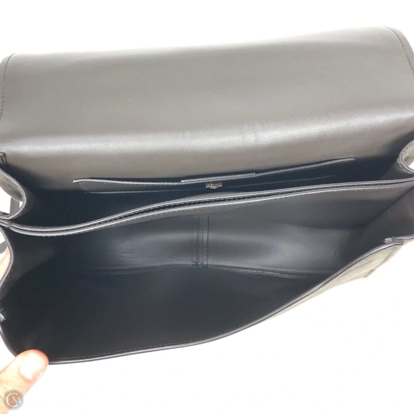 Crossbody Luxury Designer By Ferragamo, Size: Large