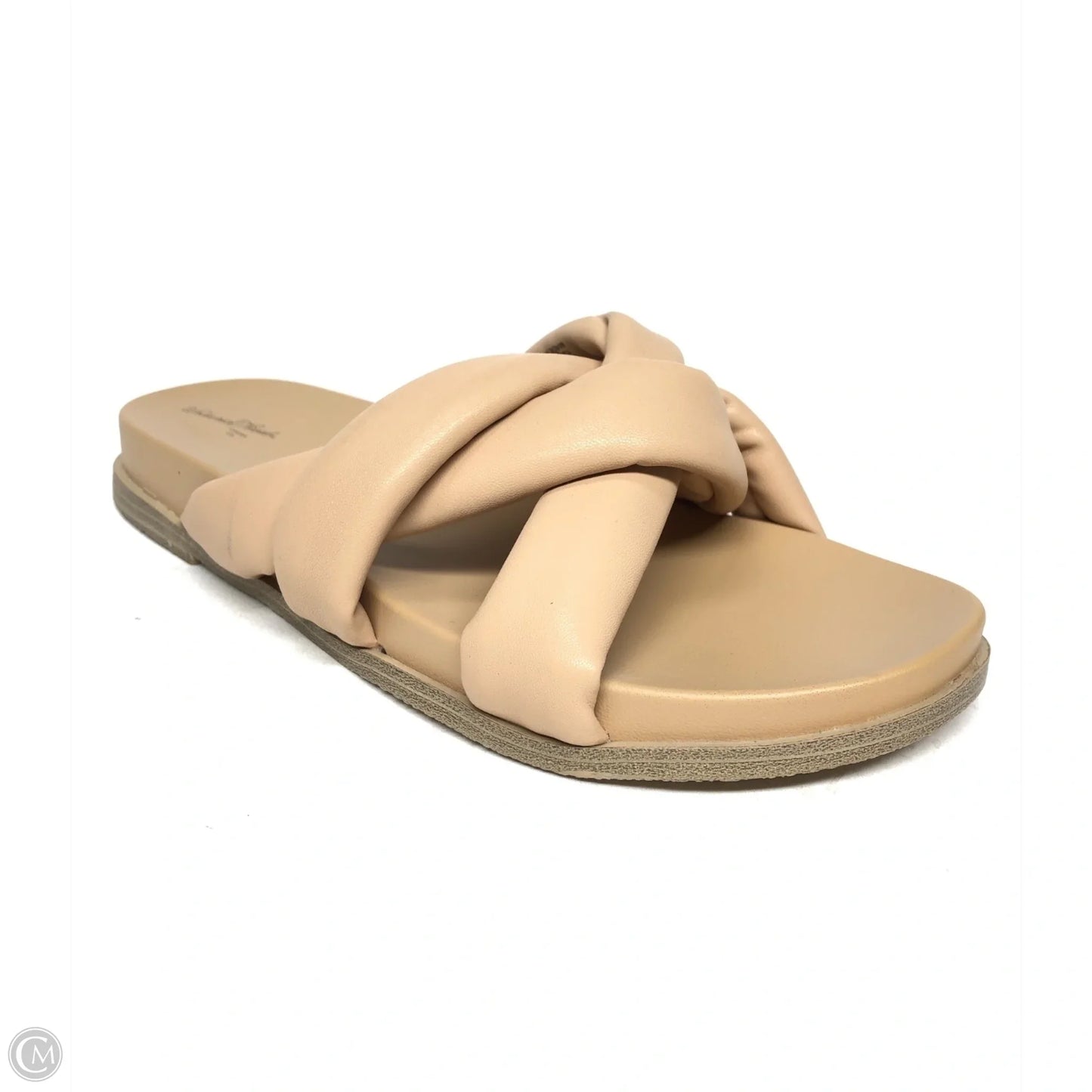 Sandals Flats By Universal Thread In Tan, Size: 8.5