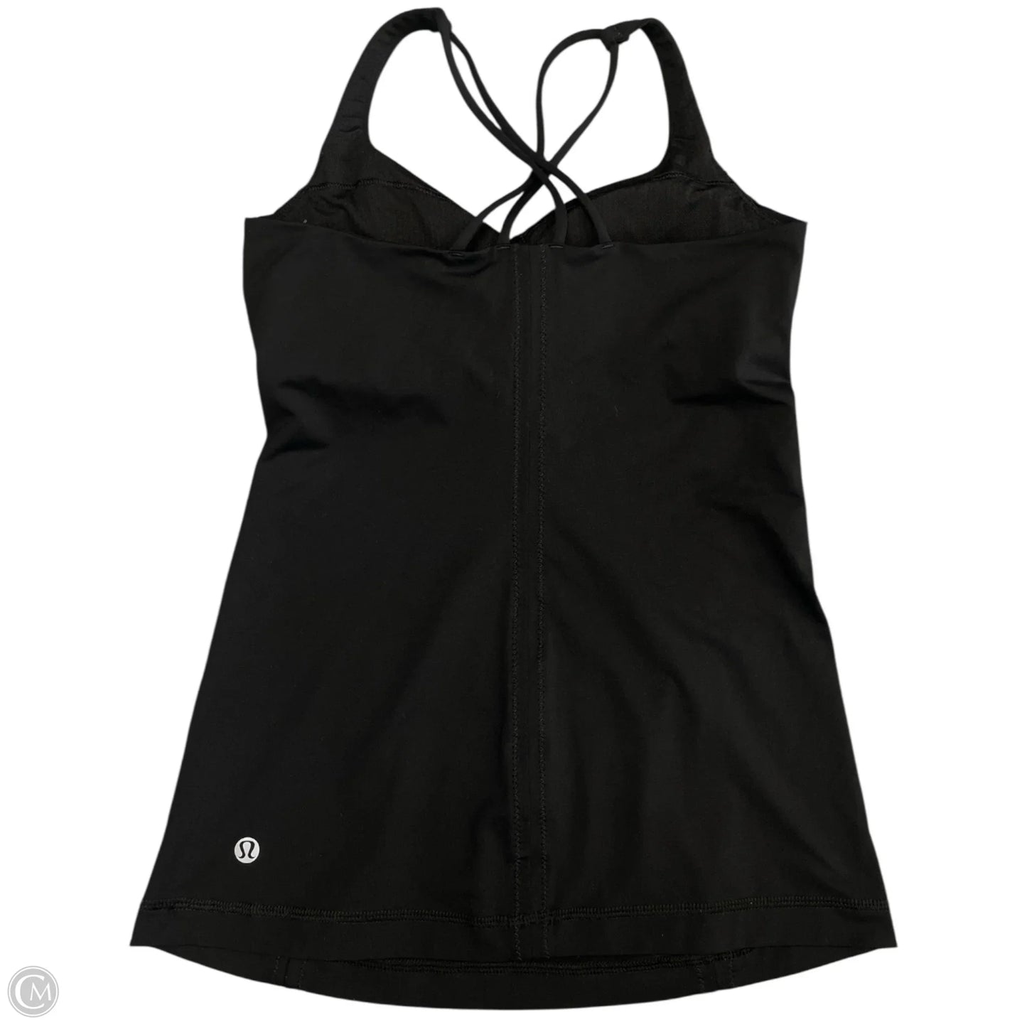 Athletic Tank Top By Lululemon In Black, Size: 4