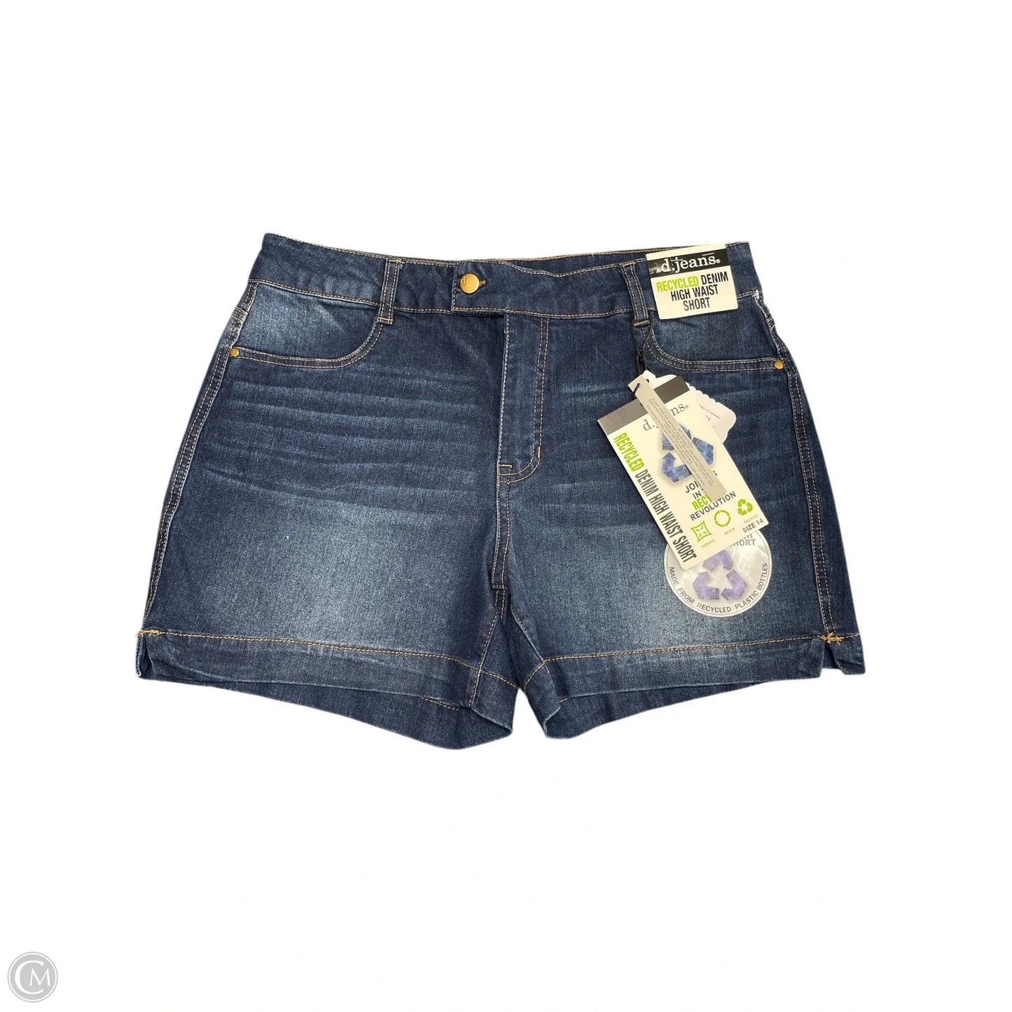 Shorts By D Jeans In Blue, Size: 14