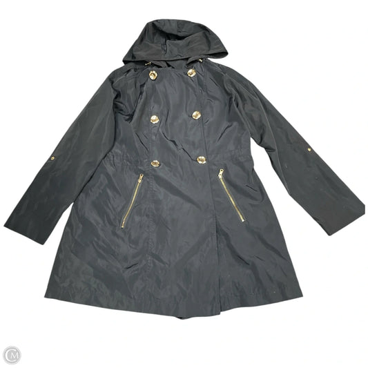 Coat Raincoat By Ci Sono In Navy, Size: Xl