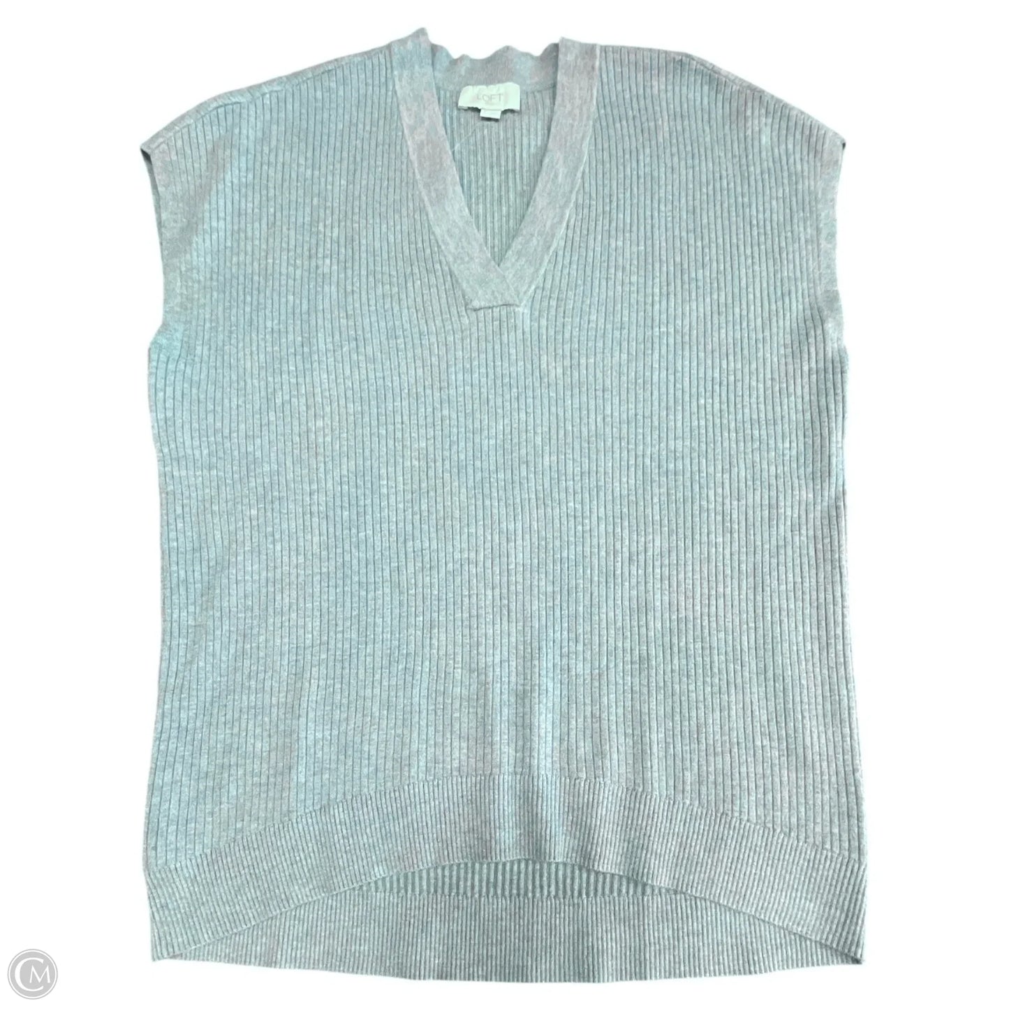 Top Short Sleeve By Loft In Teal, Size: S