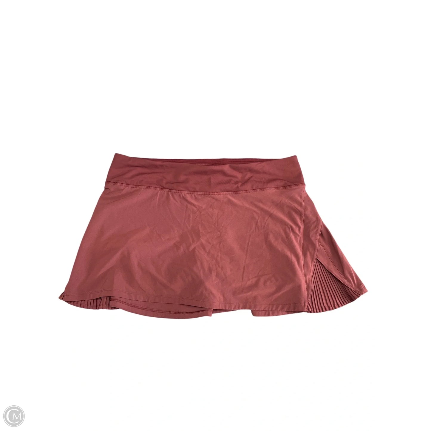 Athletic Skort By Lululemon In Maroon, Size: 10