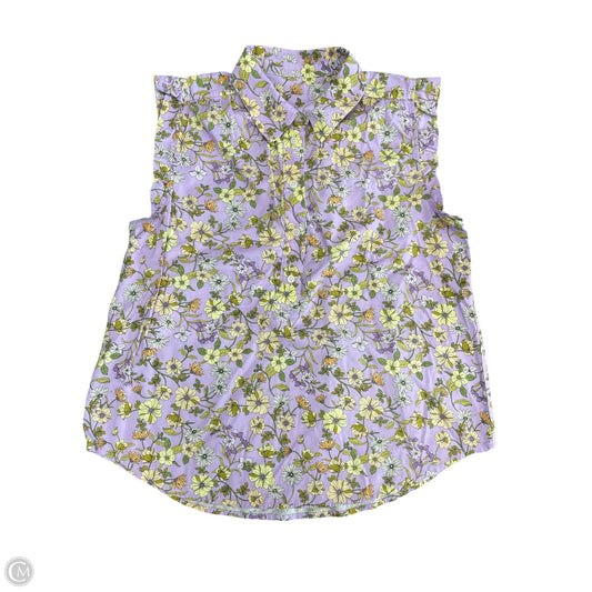 Top Short Sleeve By Clothes Mentor In Purple, Size: S