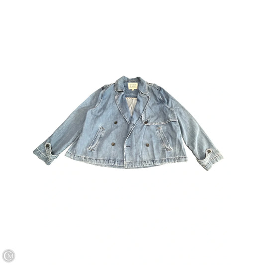 Jacket Denim By Scotch & Soda In Blue Denim, Size: L