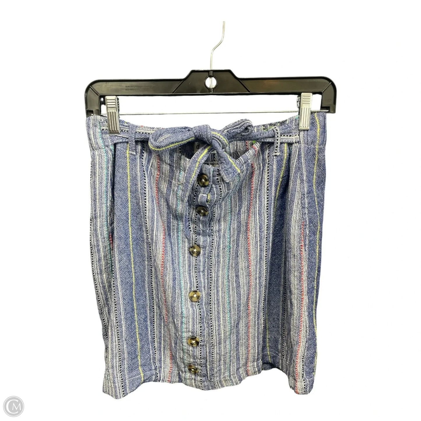 Skirt Mini & Short By Dash In Blue, Size: M