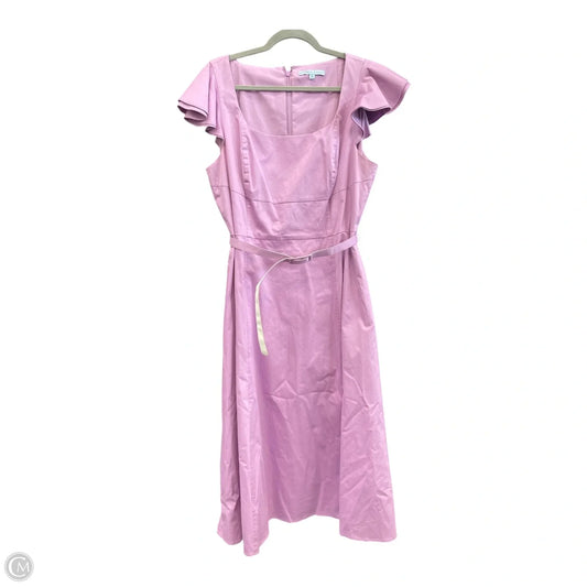 Dress Casual Midi By Antonio Melani In Purple, Size: 14