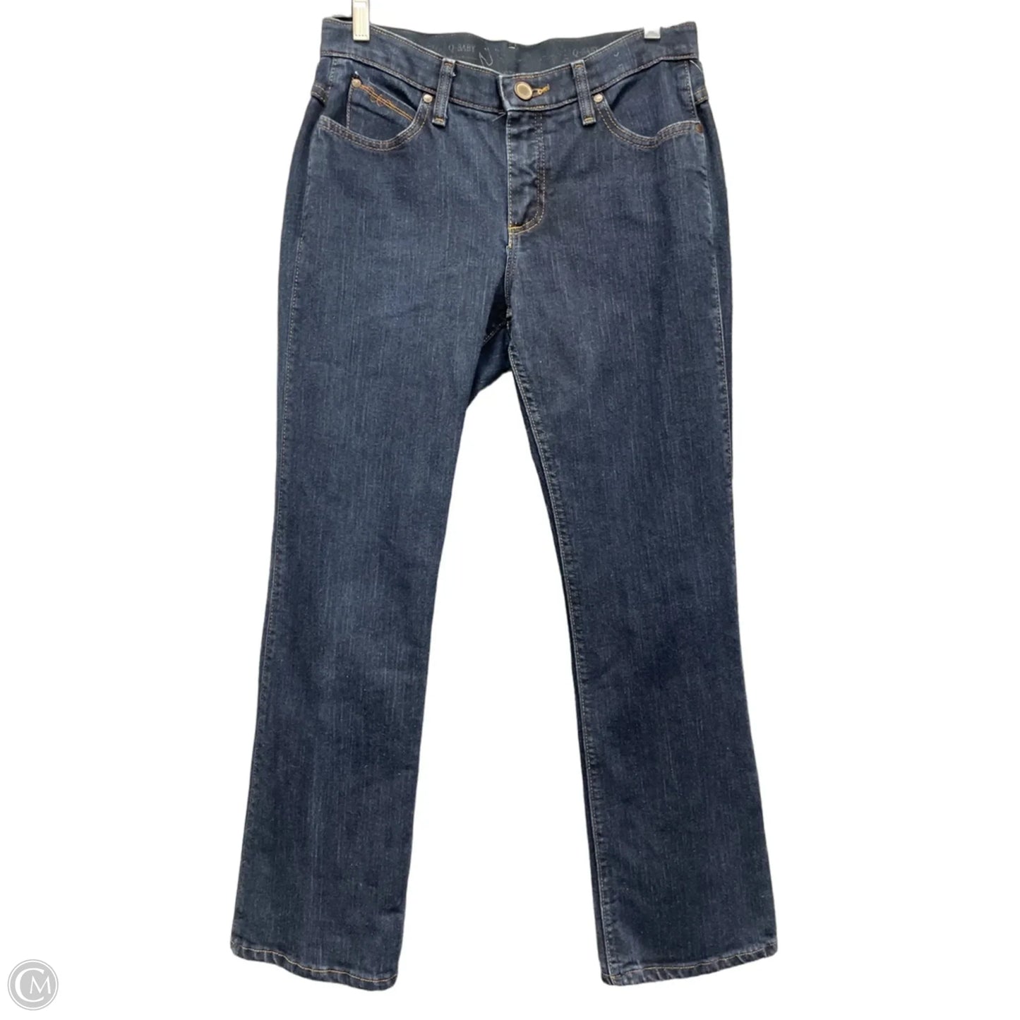 Jeans Boot Cut By Wrangler In Blue Denim, Size: 10