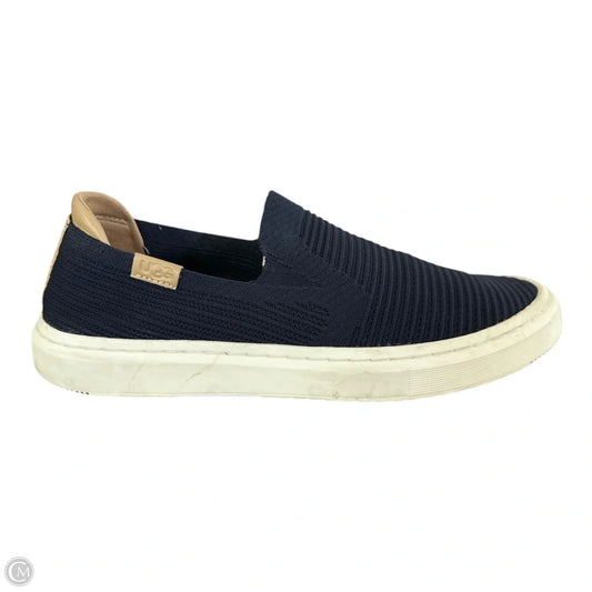 Shoes Flats By Ugg In Navy, Size: 7.5