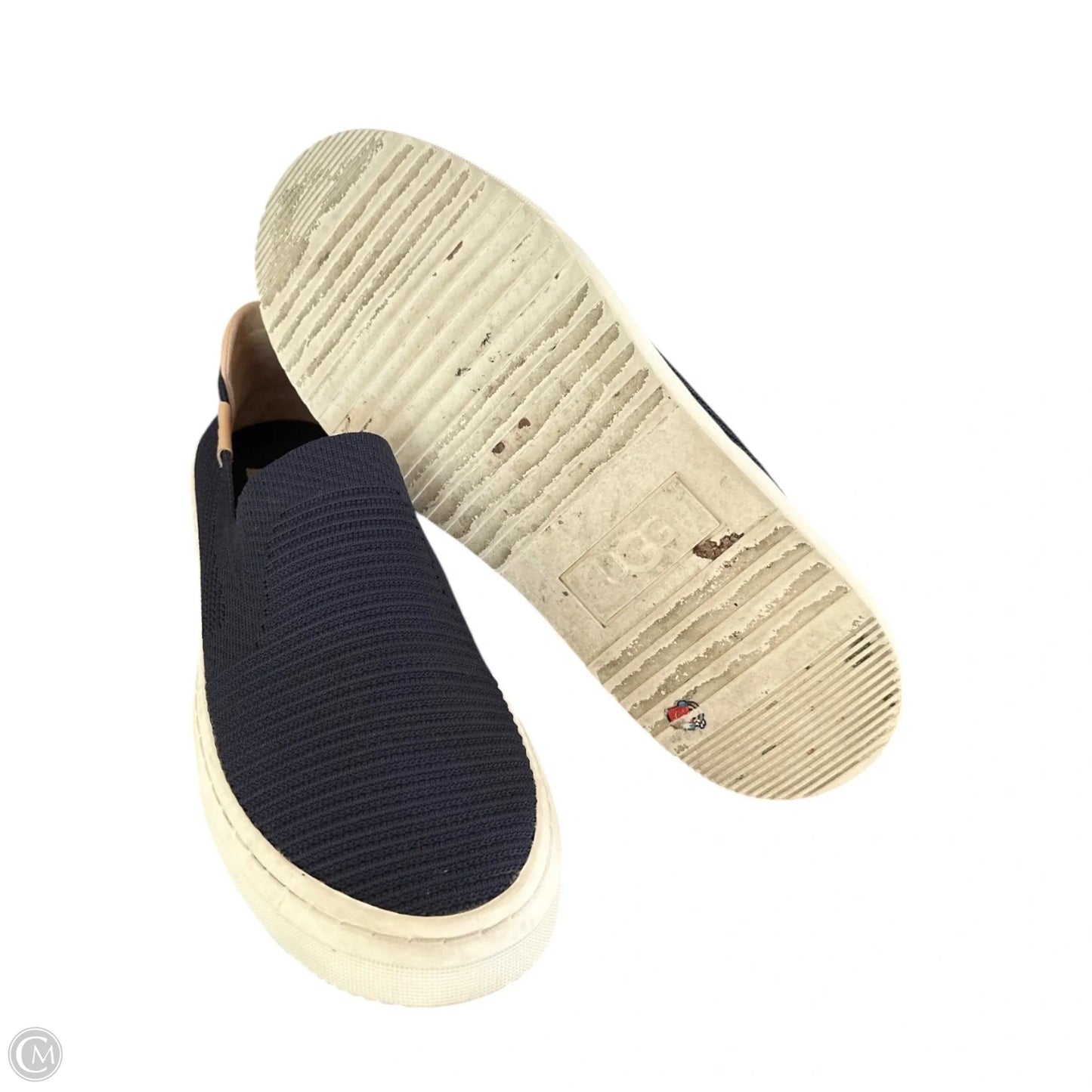 Shoes Flats By Ugg In Navy, Size: 7.5