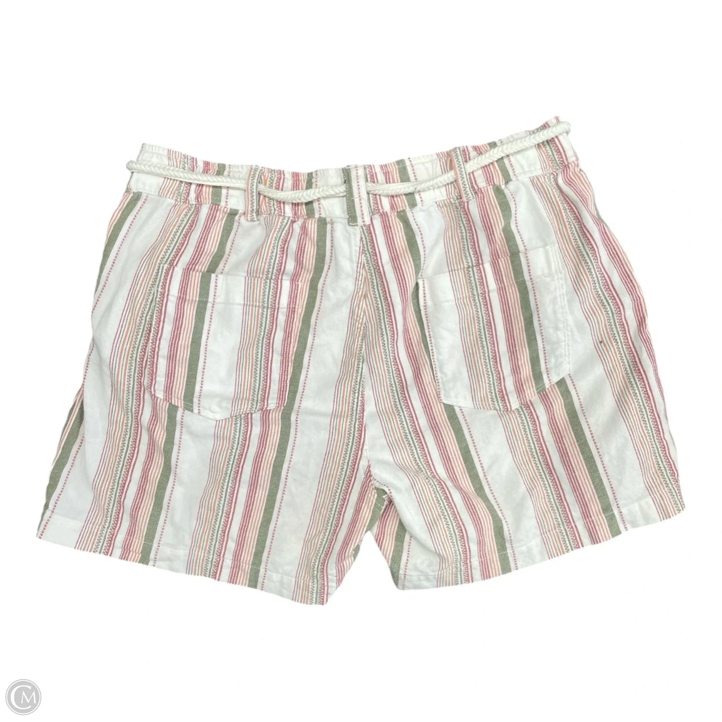 Shorts By Clothes Mentor In Striped Pattern, Size: Xl
