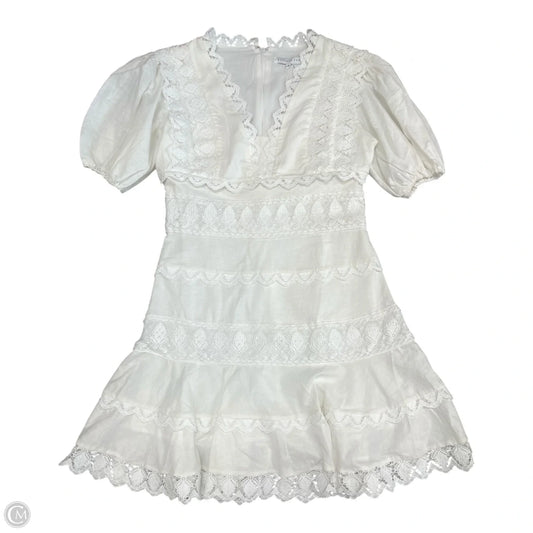 Dress Casual Short By Endless Rose In White, Size: M