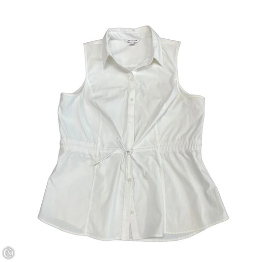 Athletic Top Short Sleeve By Athletica In White, Size: Xl