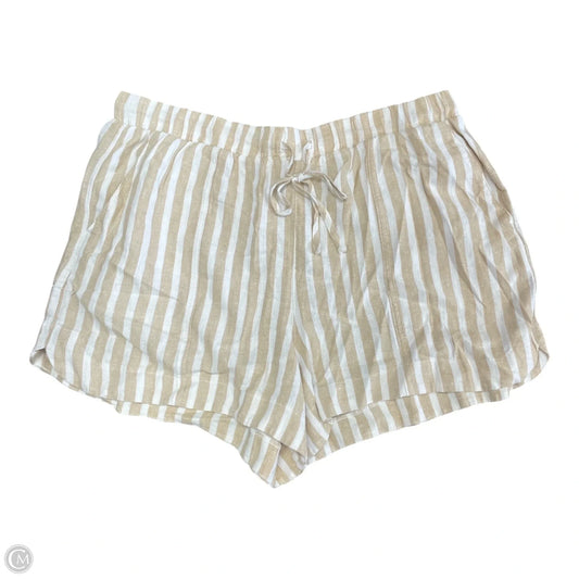 Shorts By Universal Thread In Tan & White, Size: Xl