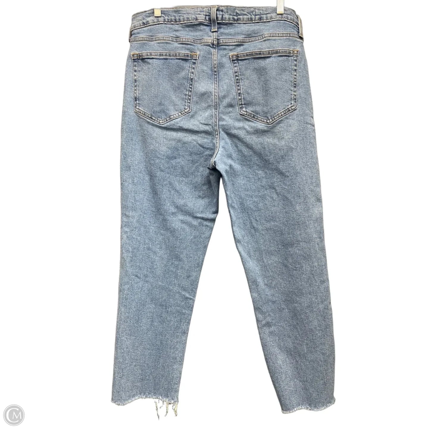 Jeans Straight By Universal Thread In Blue Denim, Size: 14
