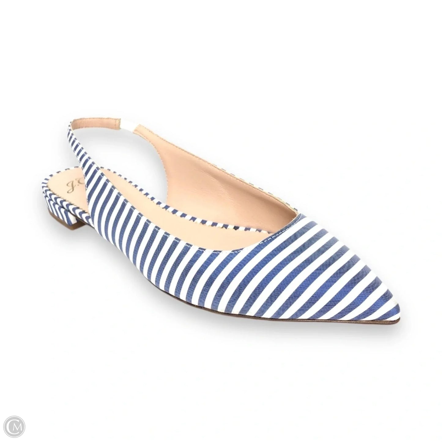 Shoes Flats By J. Crew In Striped Pattern, Size: 6