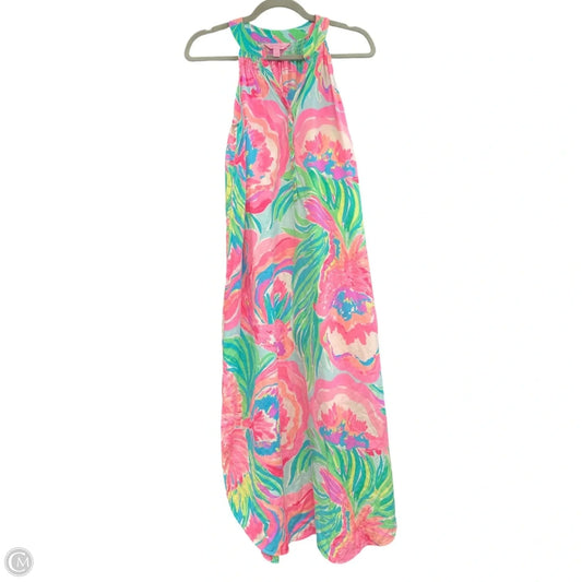 Dress Casual Midi By Lilly Pulitzer In Multi-colored, Size: S