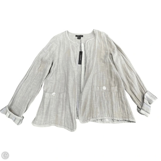 Jacket Other By Tahari In Taupe, Size: L