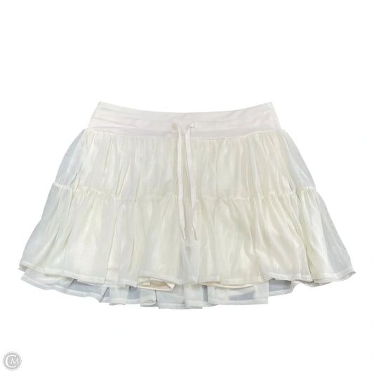 Skort By Torrid In Cream, Size: 1x