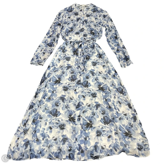 Dress Casual Midi By Chelsea And Violet In Blue, Size: Xs