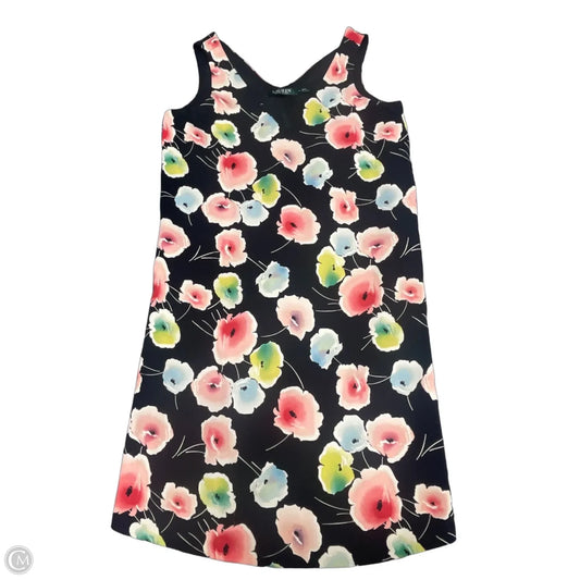 Dress Casual Short By Lauren By Ralph Lauren In Floral Print, Size: 4