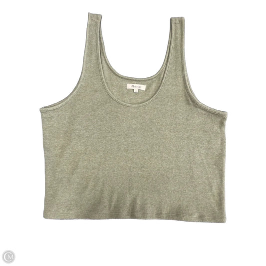 Tank Top By Madewell In Green, Size: Xl