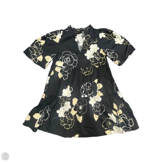 Dress Casual Short By Sugar Lips In Floral Print, Size: S