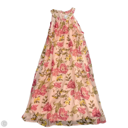 Dress Casual Short By New York And Co In Floral Print, Size: Xs