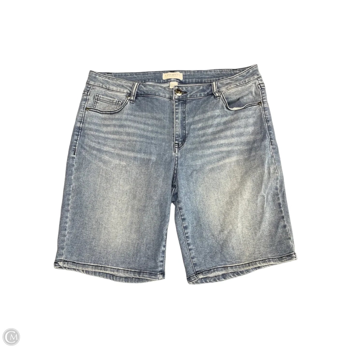 Shorts By Lane Bryant In Blue Denim, Size: 18