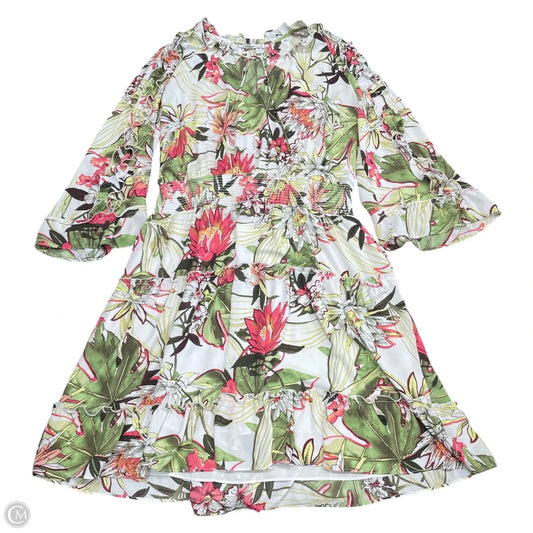Dress Casual Short By Chicos In Floral Print, Size: L