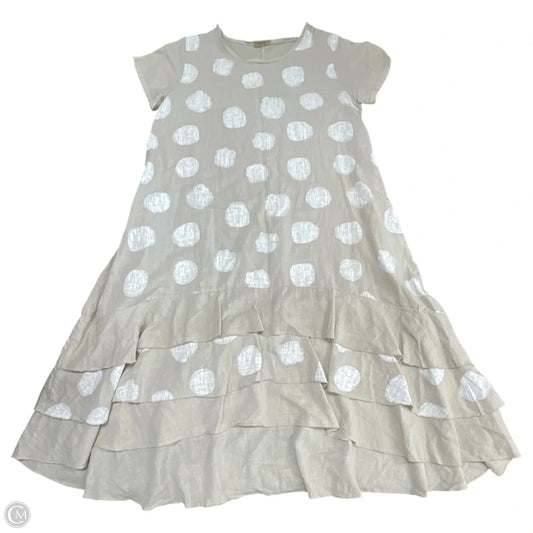 Dress Casual Maxi By Clothes Mentor In Tan, Size: L