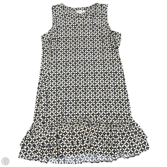 Dress Casual Short By Clothes Mentor In Black & Cream, Size: 16