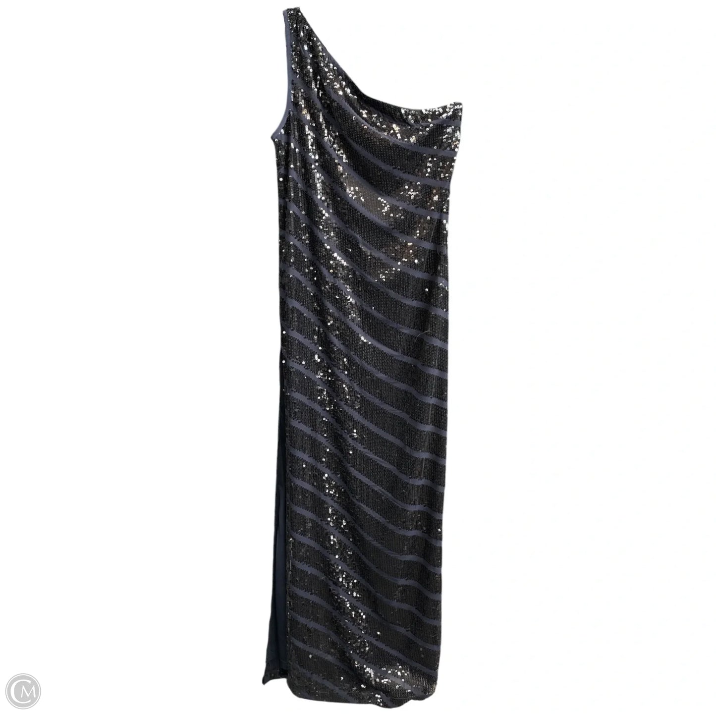Dress Party Long By Clothes Mentor In Navy, Size: 6