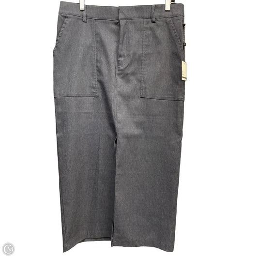 Skirt Midi By Jules & Leopold In Blue, Size: L