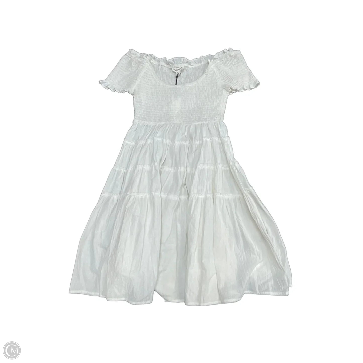 Dress Casual Short By Newbury Kustom In White, Size: S