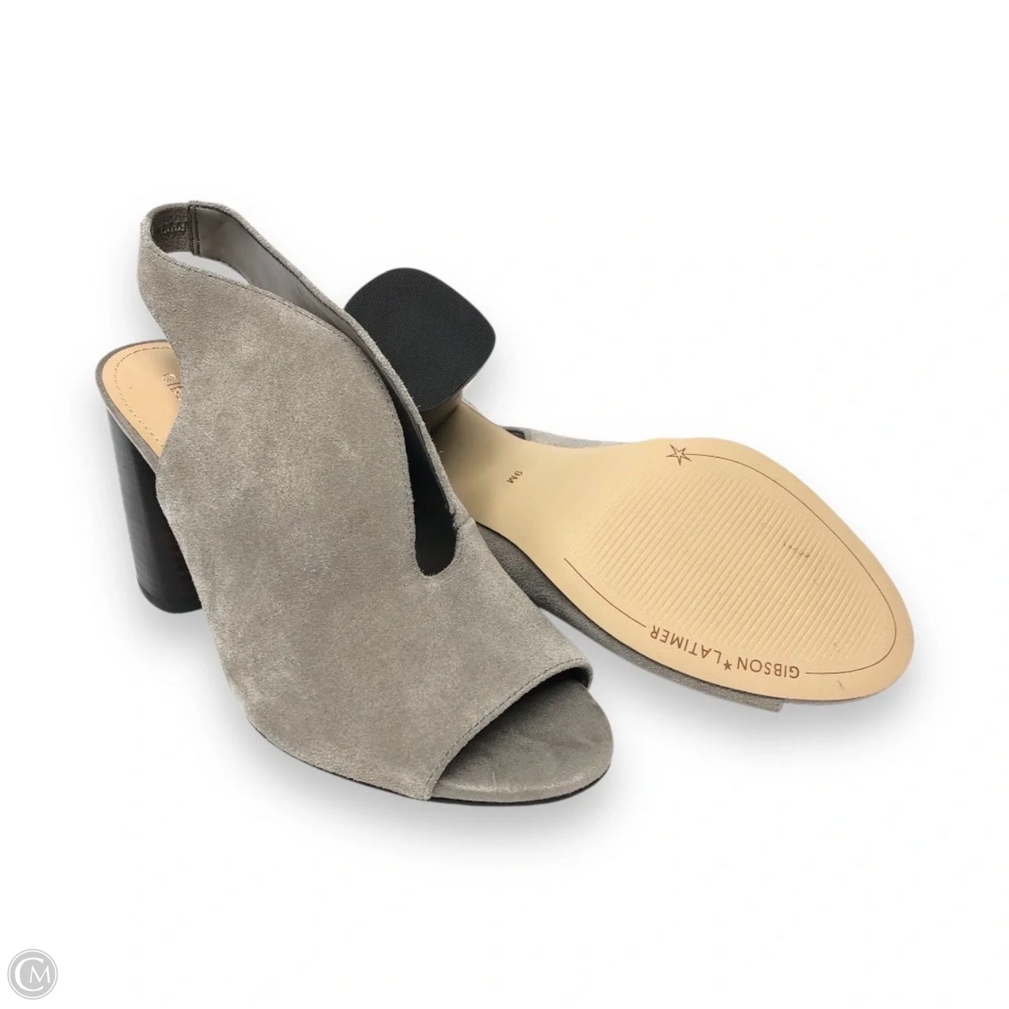 Shoes Heels Block By Gibson And Latimer In Taupe, Size: 9