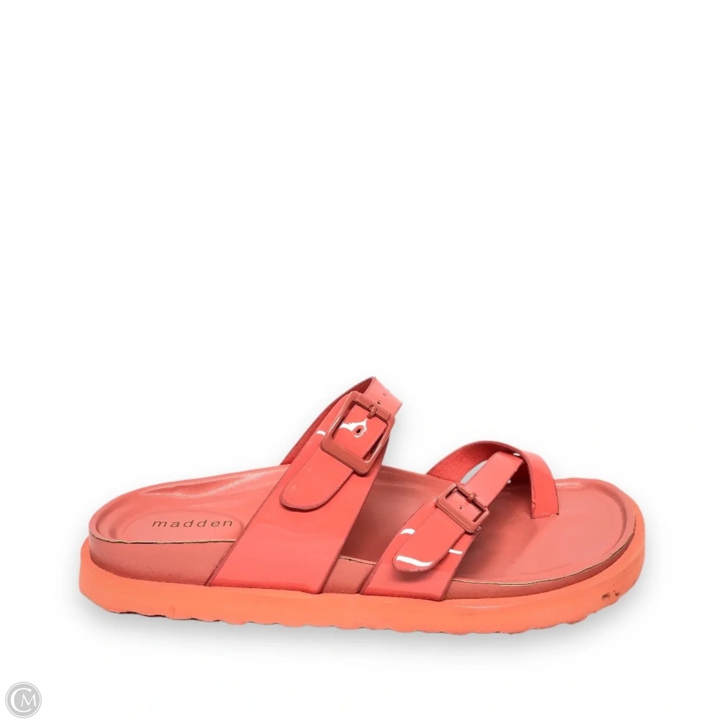 Sandals Flats By Madden Girl In Coral, Size: 6.5