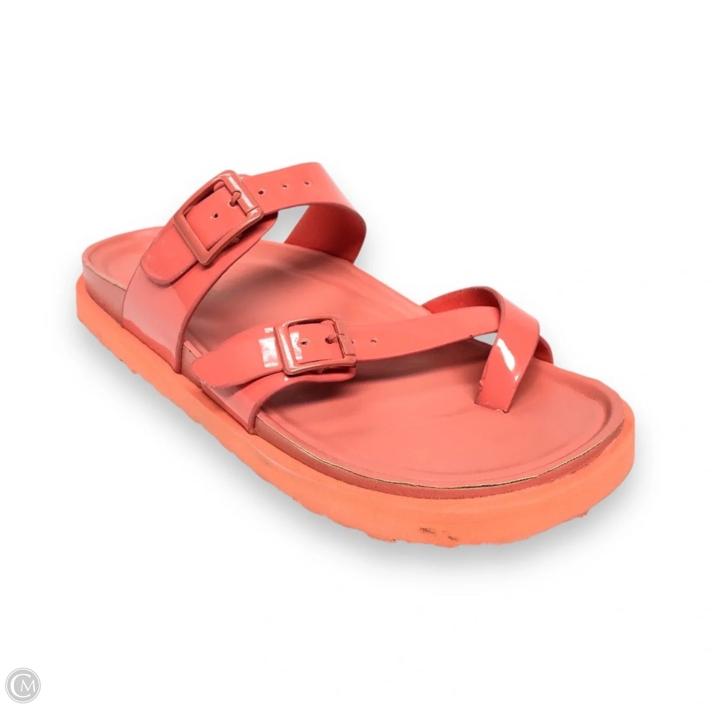 Sandals Flats By Madden Girl In Coral, Size: 6.5