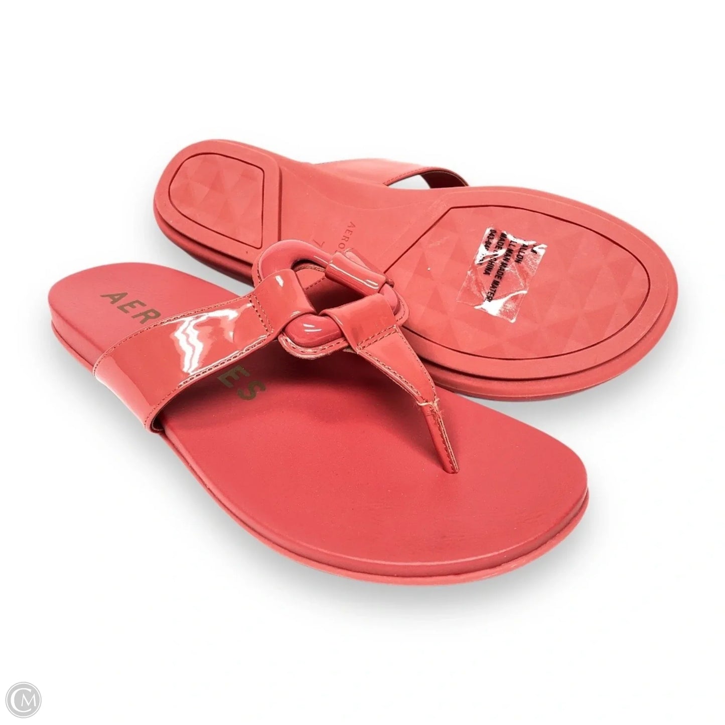 Sandals Flats By Aerosoles In Coral, Size: 7